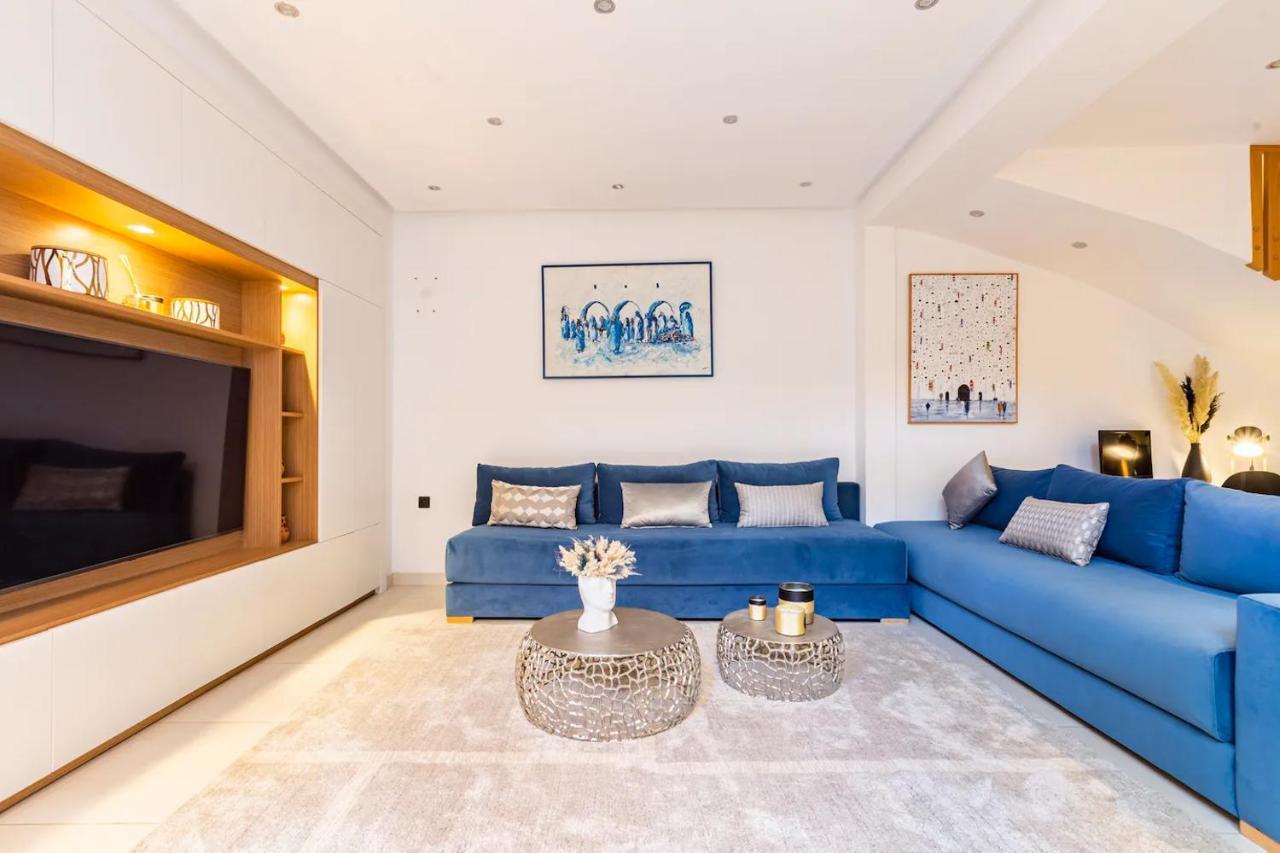 マラケシュLoft Duplex Familial 200M2 Neuf - Centre Guelizアパートメント エクステリア 写真