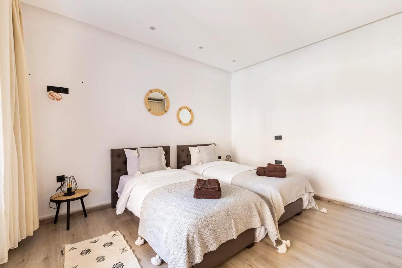 マラケシュLoft Duplex Familial 200M2 Neuf - Centre Guelizアパートメント エクステリア 写真