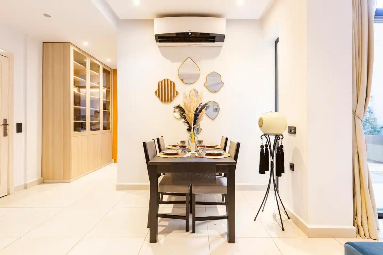マラケシュLoft Duplex Familial 200M2 Neuf - Centre Guelizアパートメント エクステリア 写真