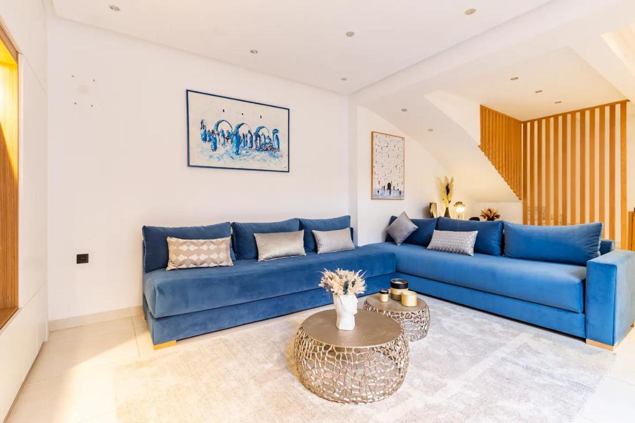 マラケシュLoft Duplex Familial 200M2 Neuf - Centre Guelizアパートメント エクステリア 写真