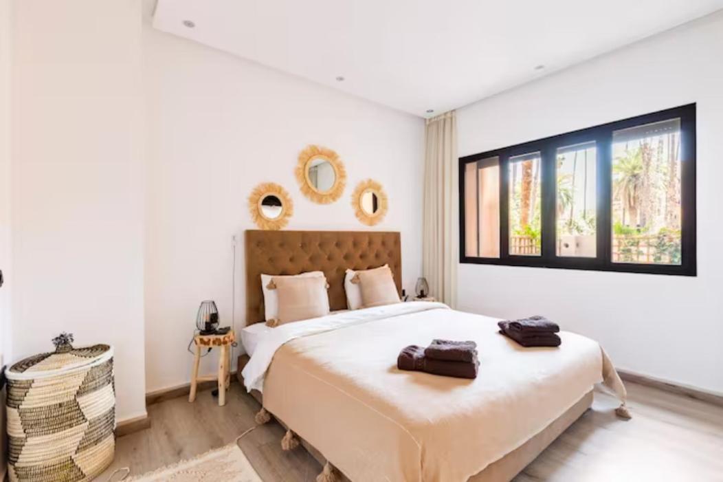 マラケシュLoft Duplex Familial 200M2 Neuf - Centre Guelizアパートメント エクステリア 写真