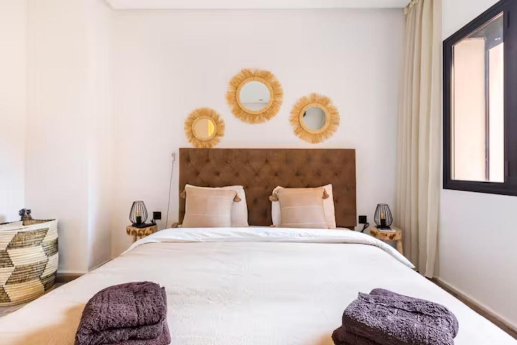 マラケシュLoft Duplex Familial 200M2 Neuf - Centre Guelizアパートメント エクステリア 写真